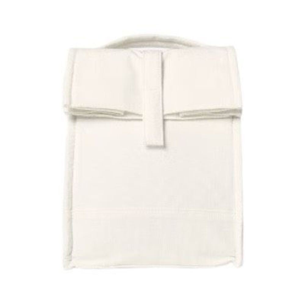 Figmint Insulated Lunch Tote - White - 8.5” x 10” x 6”